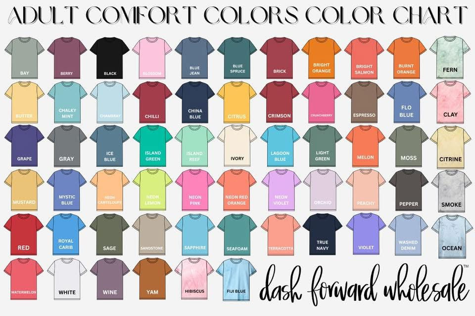 *preorder* Fall Comfort Colors