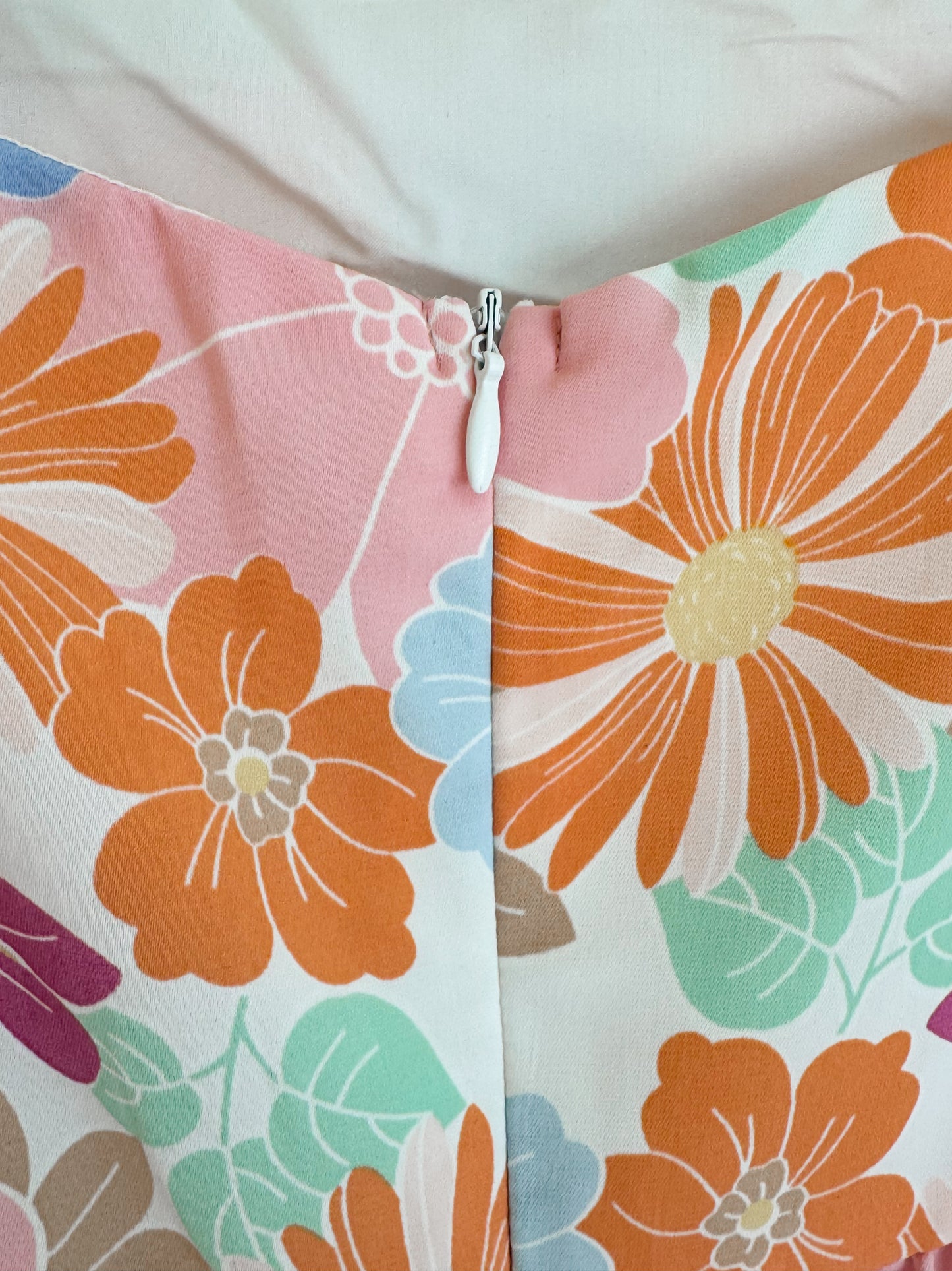 Puff Sleeve Foral Top