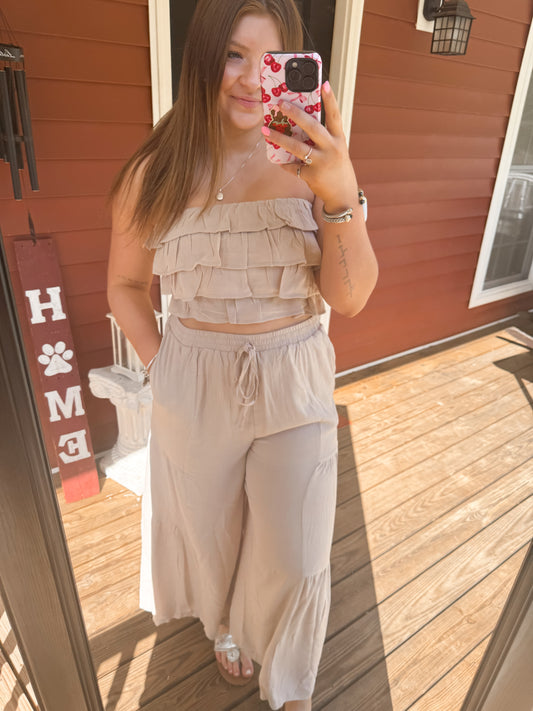 Sandy Breeze Set - Taupe