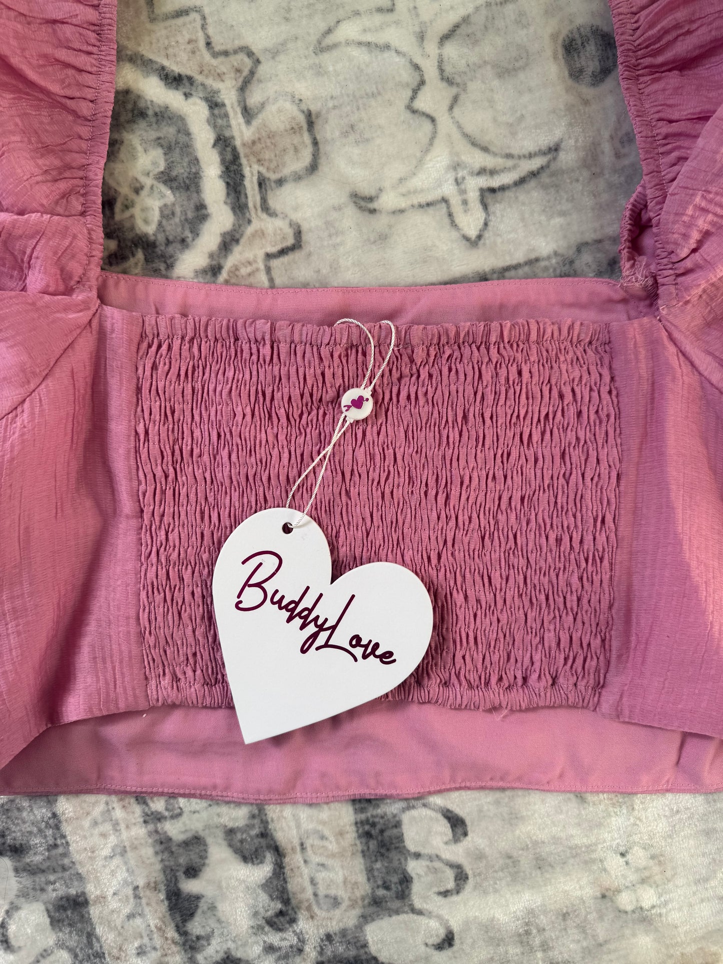 Bubblegum Pink Top & Skirt Set
