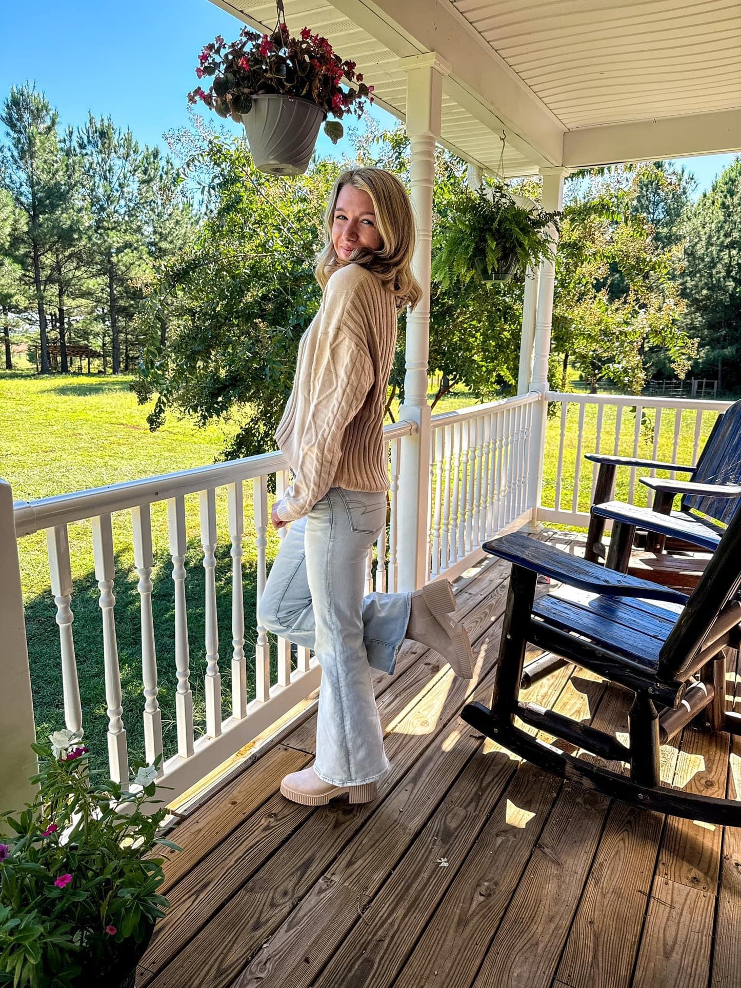 Neutral Knit Sweater