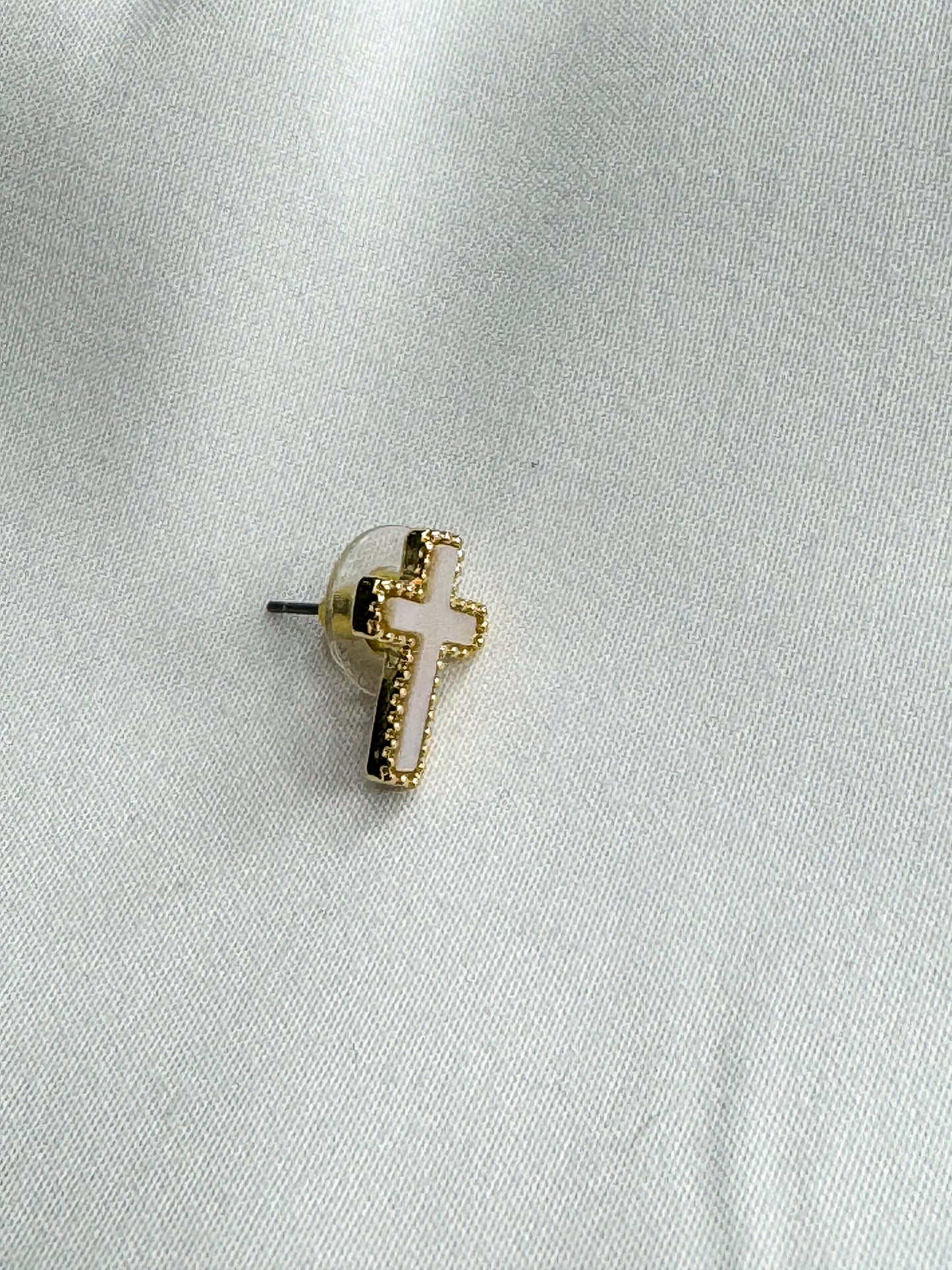 Cross Stud Earrings