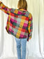 Plaid Multi Color Shacket