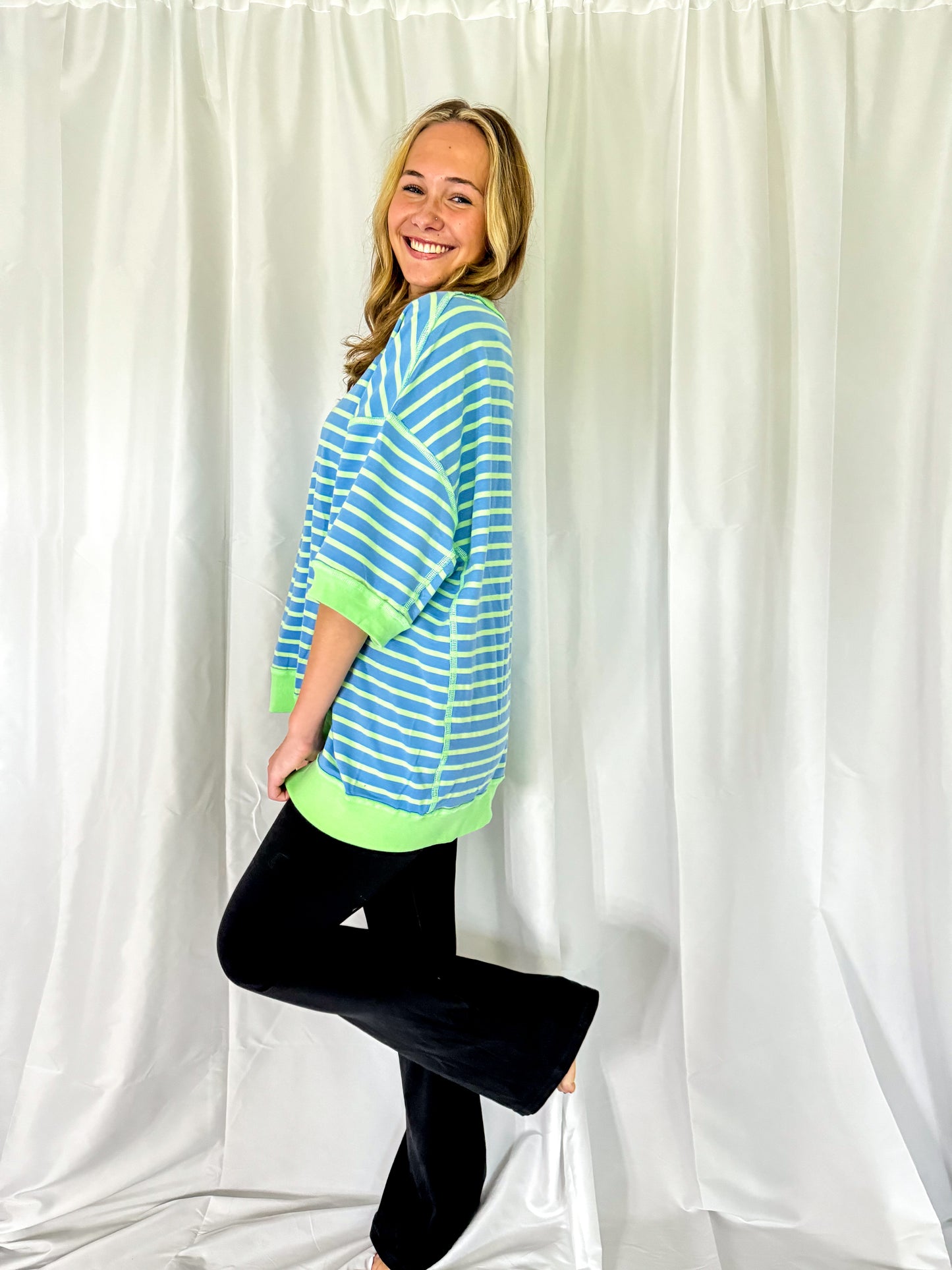 Stripe Oversized Tee