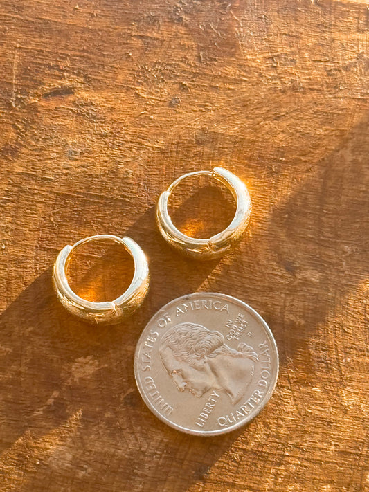 Gold Mini Hoops