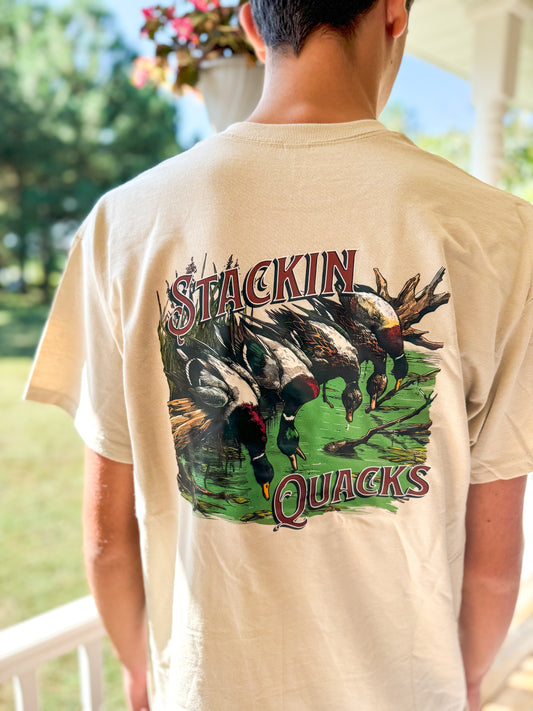 Stackin Quacks Graphic Tee