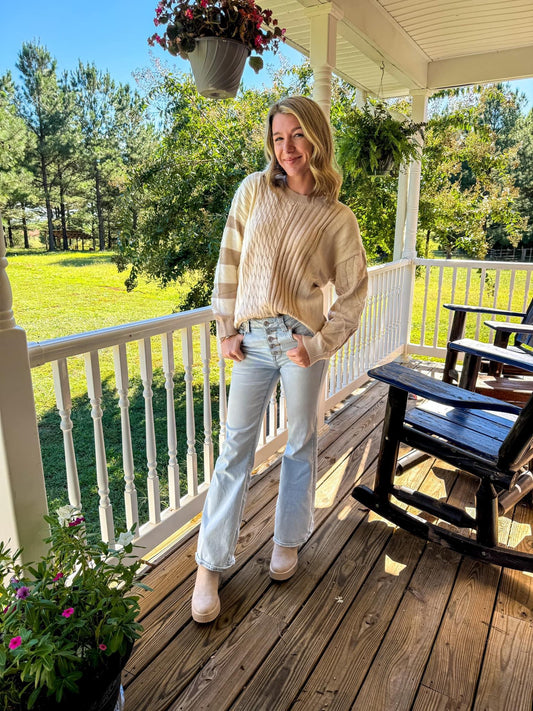 Neutral Knit Sweater