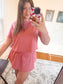 Girly Pink Skort Set