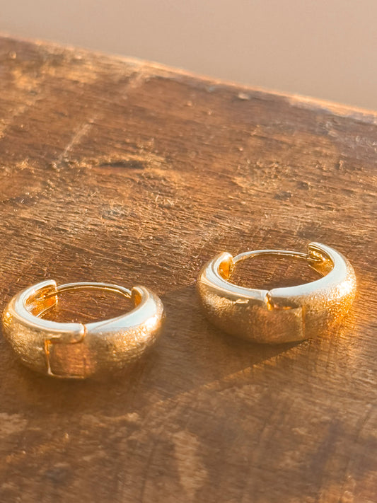 Gold Mini Hoops
