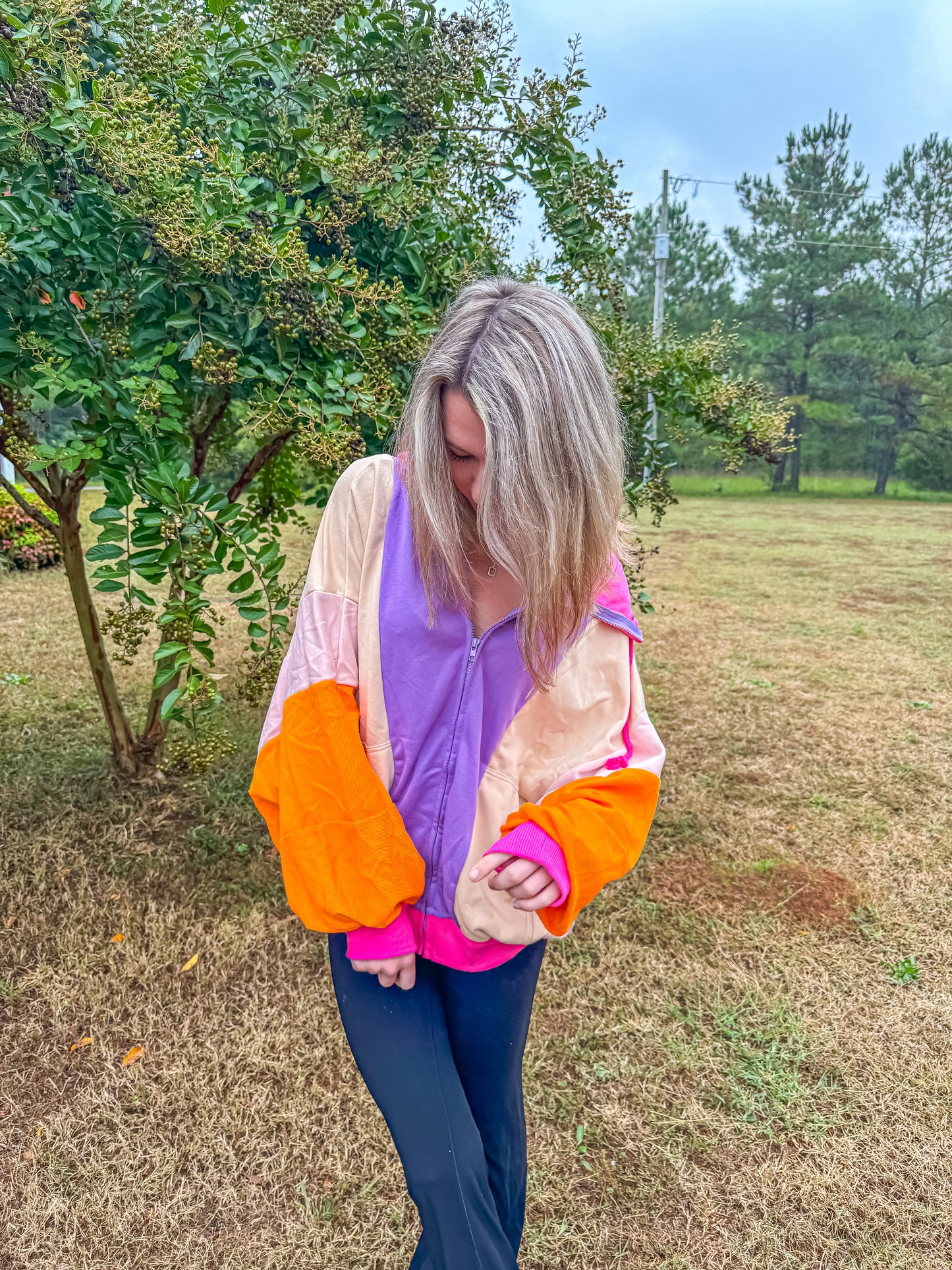 Sherbet Sunday Zip Up